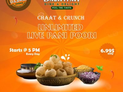 7$ unlimited Pani Poori