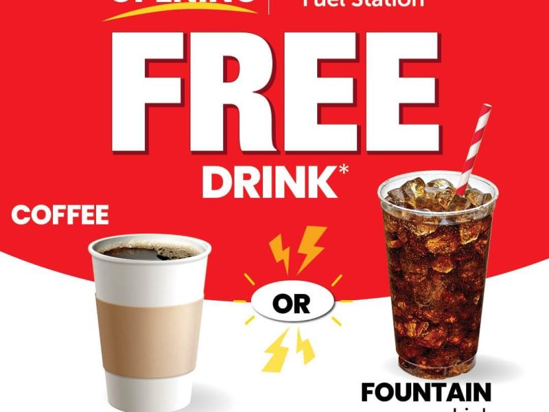 Free Drink or Coffee at Tom Thumb