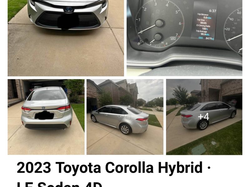 Toyota Corolla 2023 LE hybrid