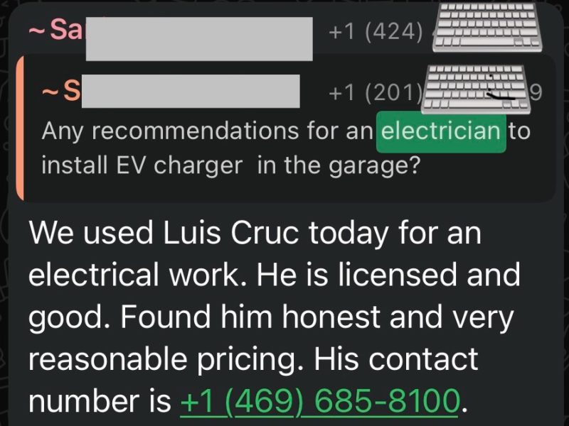 Luis Cruc Electrician