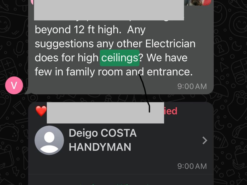 Deigo Electrician Handyman