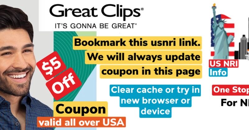 Great Clips coupon