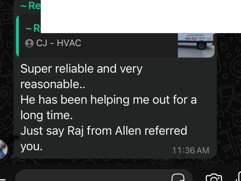 Handyman AC repair
