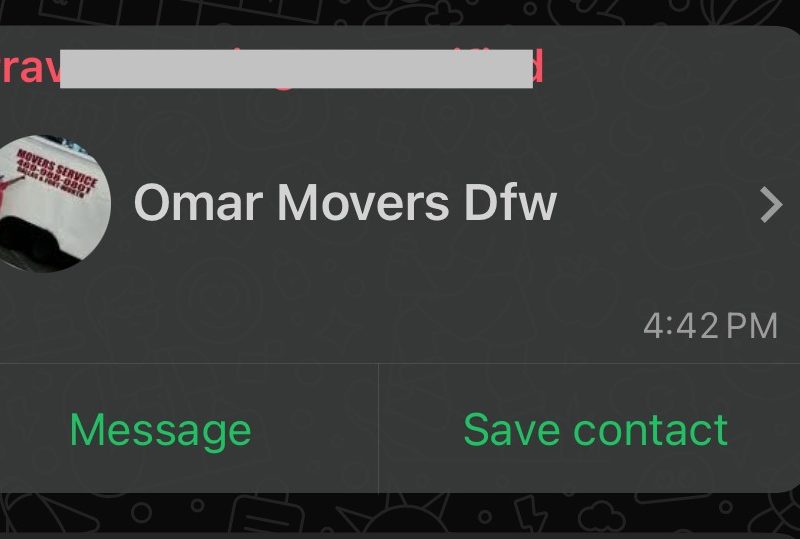 Omar Dallas DFW movers