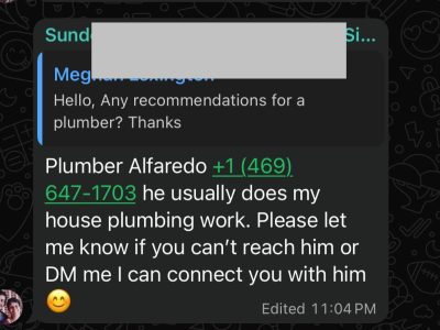 Plumber Alfaredo